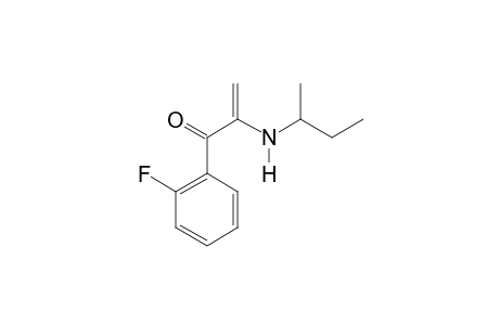 1-(2-Fluorophenyl)-2-(2-butylamino)prop-2-en-1-one