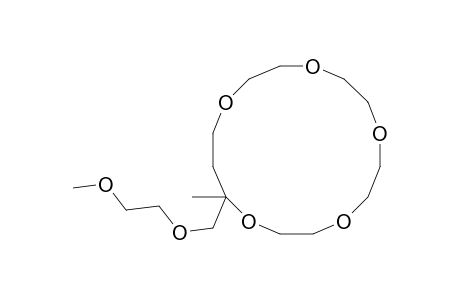 2-[(2-methoxyethoxy)methyl]-2-methyl-16-crown-5