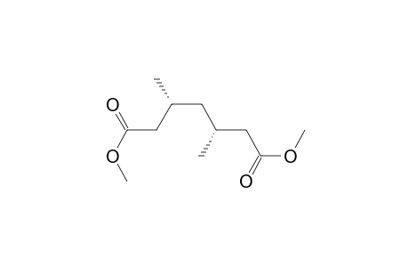 Heptanedioic acid, 3,5-dimethyl-, dimethyl ester, (R*,R*)-(.+-.)-