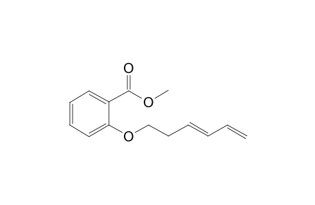 (E)-methyl 2-(hexa-3,5-dienyloxy)benzoate