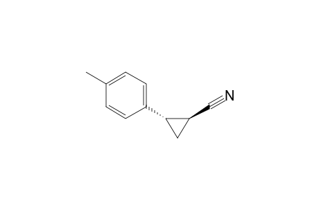 (+)-(1S,2S)-2-(4-Methylphenyl)cyclopropanecarbonitrile