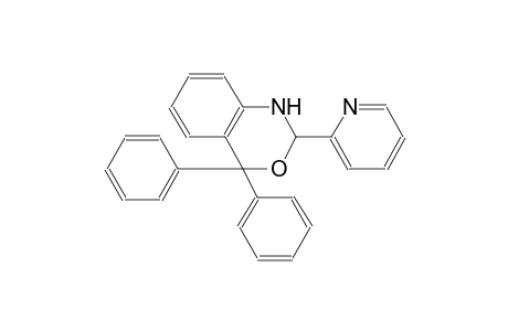 2H-3,1-benzoxazine, 1,4-dihydro-4,4-diphenyl-2-(2-pyridinyl)-