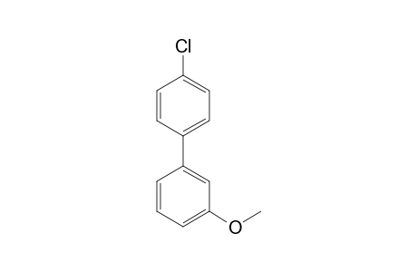 4-Chloro-3'-methoxybiphenyl