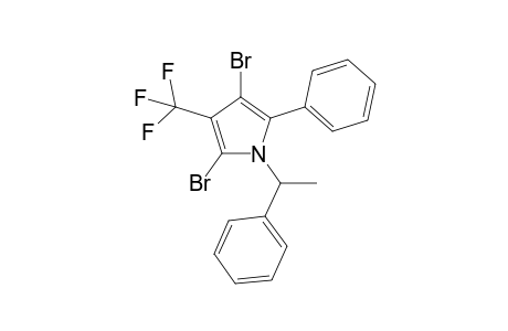 1-(a-methylbenzyl)-2-phenyl-4-trisfluoromethyl-3,5-dibromo-pyrrole