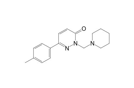 2-(piperidinomethyl)-6-p-tolyl-3(2H)-pyridazinone