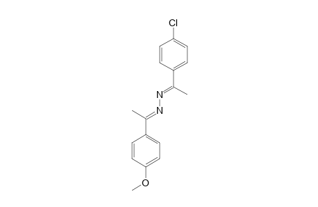 (E)-[1-(4-chlorophenyl)ethylideneamino]-[1-(4-methoxyphenyl)ethylidene]amine