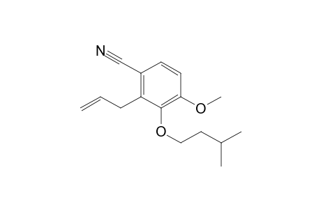2-Allyl-3-isopentoxy-4-methoxybenzonitrile