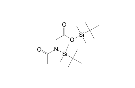 tert-Butyl(dimethyl)silyl (acetyl[tert-butyl(dimethyl)silyl]amino)acetate