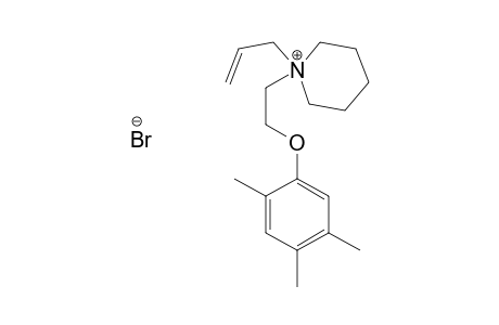 Piperidinium, 1-(2-propenyl)-1-[2-(2,4,5-trimethylphenoxy)ethyl]-, bromide