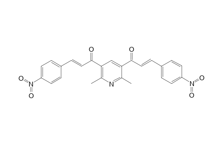 3,5-bis[2'-(4"-Nitrophenyl))ethenylcarbonyl]-2,6-dimethylpyridine