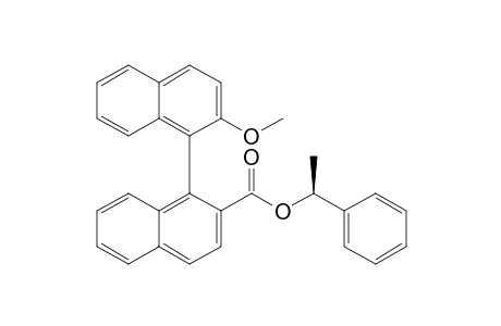 (S)-1-Phenylethyl 2'-methoxy-1,1'-binaphthyl-2-carboxylate