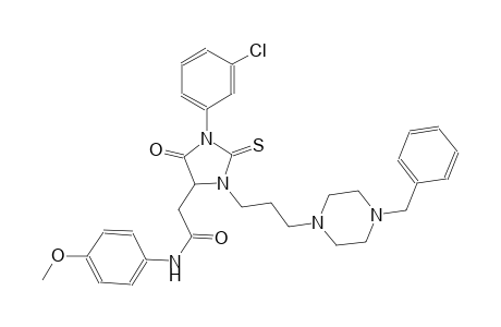 4-imidazolidineacetamide, 1-(3-chlorophenyl)-N-(4-methoxyphenyl)-5-oxo-3-[3-[4-(phenylmethyl)-1-piperazinyl]propyl]-2-thioxo-