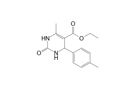 2-keto-6-methyl-4-(p-tolyl)-3,4-dihydro-1H-pyrimidine-5-carboxylic acid ethyl ester