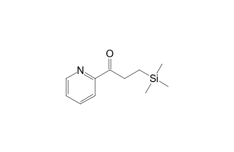 1-(pyridin-2-yl)-3-(trimethylsilyl)propan-1-one