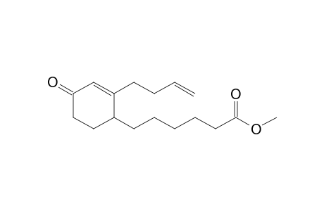 Methyl 6-(2-But-3-enyl-4-oxocyclohex-2-enyl)hexanoate