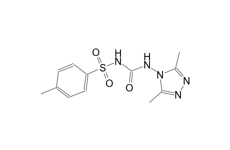3,5-dimethyl-4-[({[(4-methylphenyl)sulfonyl]amino}carbonyl)amino]-4H-1,2,4-triazole