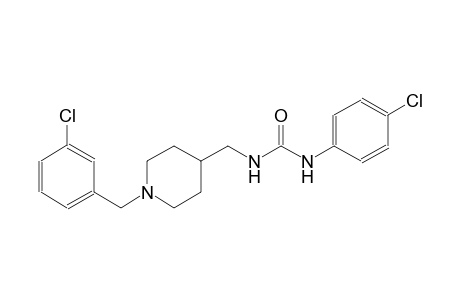 urea, N-(4-chlorophenyl)-N'-[[1-[(3-chlorophenyl)methyl]-4-piperidinyl]methyl]-