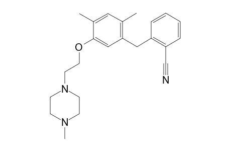 2-(2,4-Dimethyl-5-(2-(4-methylpiperazin-1-yl)ethoxy)benzyl)benzonitrile