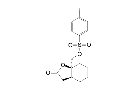 1-(p-Toluenesulfonyloxymethyl)-9-oxabicyclo[4.3.0]decan-8-one