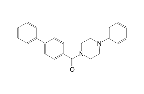 1-([1,1'-biphenyl]-4-ylcarbonyl)-4-phenylpiperazine