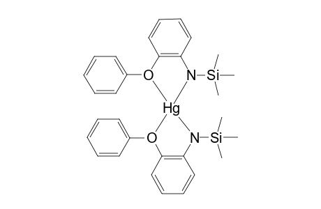Mercury-bis[1'-phenoxy-2'-N-(trimethylsilyl)phenyl]} - complexe