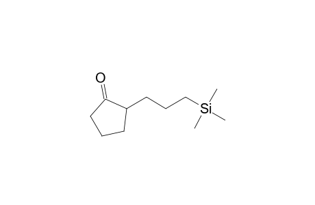 2-(3-trimethylsilylpropyl)-1-cyclopentanone