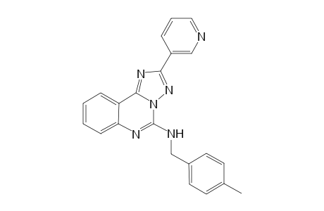 (4-Methylbenzyl)(2-pyridin-3-yl-[1,2,4]triazolo[1,5-c]quinazolin-5-yl)amine