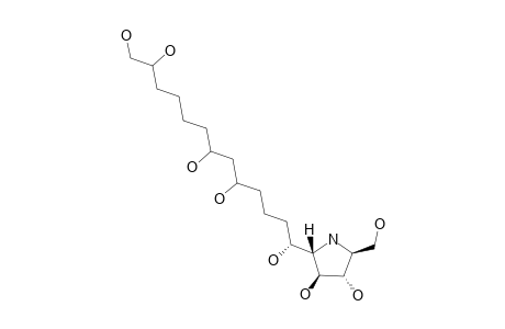 ALPHA-1-C-(1,10,13-TRIHYDROXYTRIDECYL)-1,4-DIDEOXY-1,4-IMINO-D-ARABINITOL