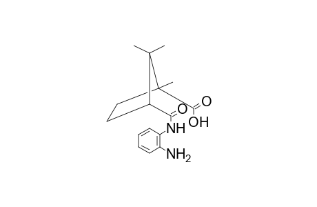 3-[(2-aminoanilino)-oxomethyl]-1,2,2-trimethyl-1-cyclopentanecarboxylic acid