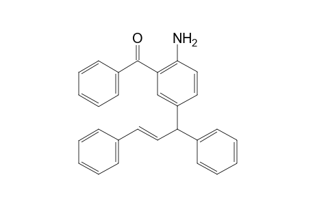 (E)-2-Benzoyl-4-(1,3-diphenylallyl)aniline