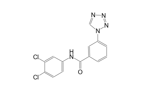 benzamide, N-(3,4-dichlorophenyl)-3-(1H-tetrazol-1-yl)-