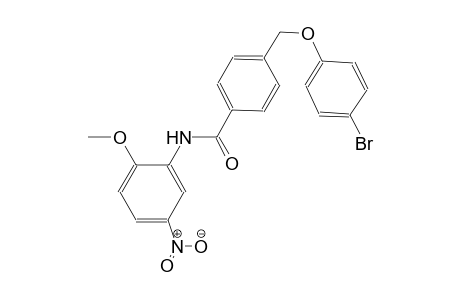 4-[(4-bromophenoxy)methyl]-N-(2-methoxy-5-nitrophenyl)benzamide