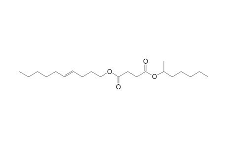 Succinic acid, hept-2-yl dec-4-en-1-yl ester