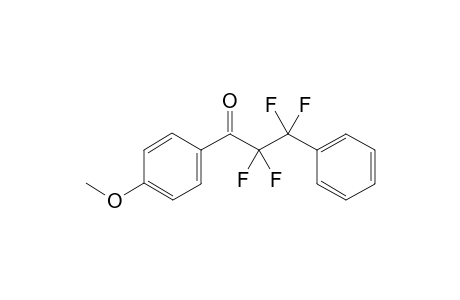 2,2,3,3-tetrafluoro-1-(4-methoxyphenyl)-3-phenyl-1-propanone