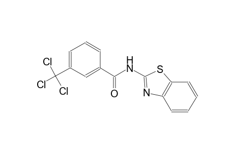 N-(1,3-benzothiazol-2-yl)-3-(trichloromethyl)benzamide