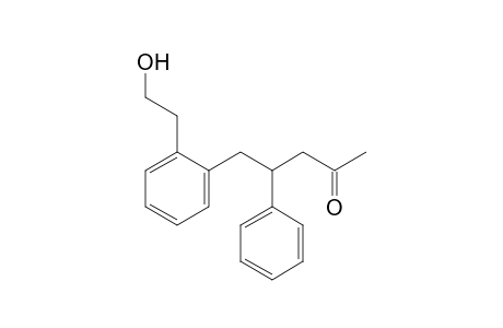 5-[2-(2-Hydroxyethyl)phenyl]-4-phenyl-2-pentanone