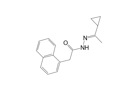 N'-[(E)-1-Cyclopropylethylidene]-2-(1-naphthyl)acetohydrazide