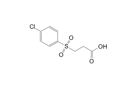 propanoic acid, 3-[(4-chlorophenyl)sulfonyl]-