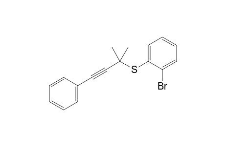 (2-Bromophenyl) (2-Methyl-4-phenylbut-3-yn-2-yl) Sulfide