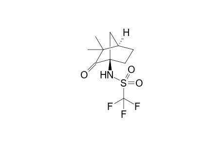 (1R,4R)-N-(3,3-dimethyl-2-oxobicyclo[2.2.1]heptan-1-yl)-1,1,1-trifluoromethanesulfonamide