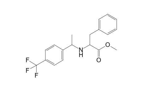 3-Phenyl-2-[1-(4-trifluoromethylphenyl)ethylamino]propionic acid methyl ester