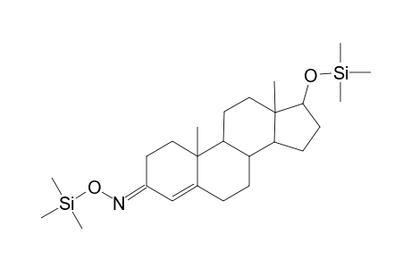 Testosterone oxime, di-TMS, isomer 1