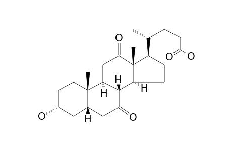 7,12-Diketolithocholic acid