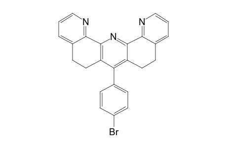 5,6,8,9-Tetrahydro-7-[4'-bromophenyl]quino[8,7-b]-[1,10]phenanthroline