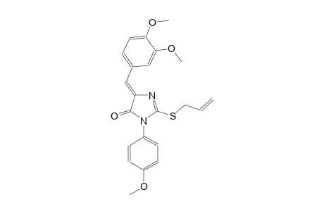 4H-imidazol-4-one, 5-[(3,4-dimethoxyphenyl)methylene]-3,5-dihydro-3-(4-methoxyphenyl)-2-(2-propenylthio)-, (5Z)-