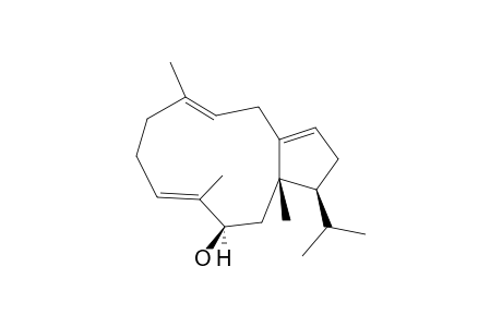 (1S,3R,4E,8E,14S)-1,4,8-trimethyl-14-propan-2-ylbicyclo[9.3.0]tetradeca-4,8,11-trien-3-ol