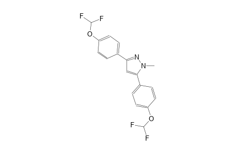 3,5-bis[4-(difluoromethoxy)phenyl]-1-methyl-1H-pyrazole