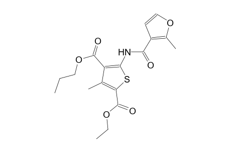 2-ethyl 4-propyl 3-methyl-5-[(2-methyl-3-furoyl)amino]-2,4-thiophenedicarboxylate