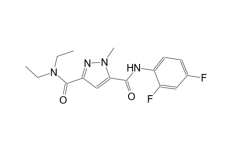 N~5~-(2,4-difluorophenyl)-N~3~,N~3~-diethyl-1-methyl-1H-pyrazole-3,5-dicarboxamide