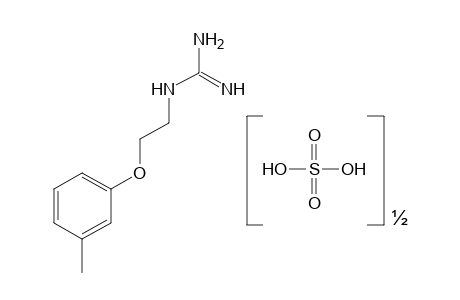 [2-(m-TOLYLOXY)ETHYL]GUANIDINE, HEMISULFATE